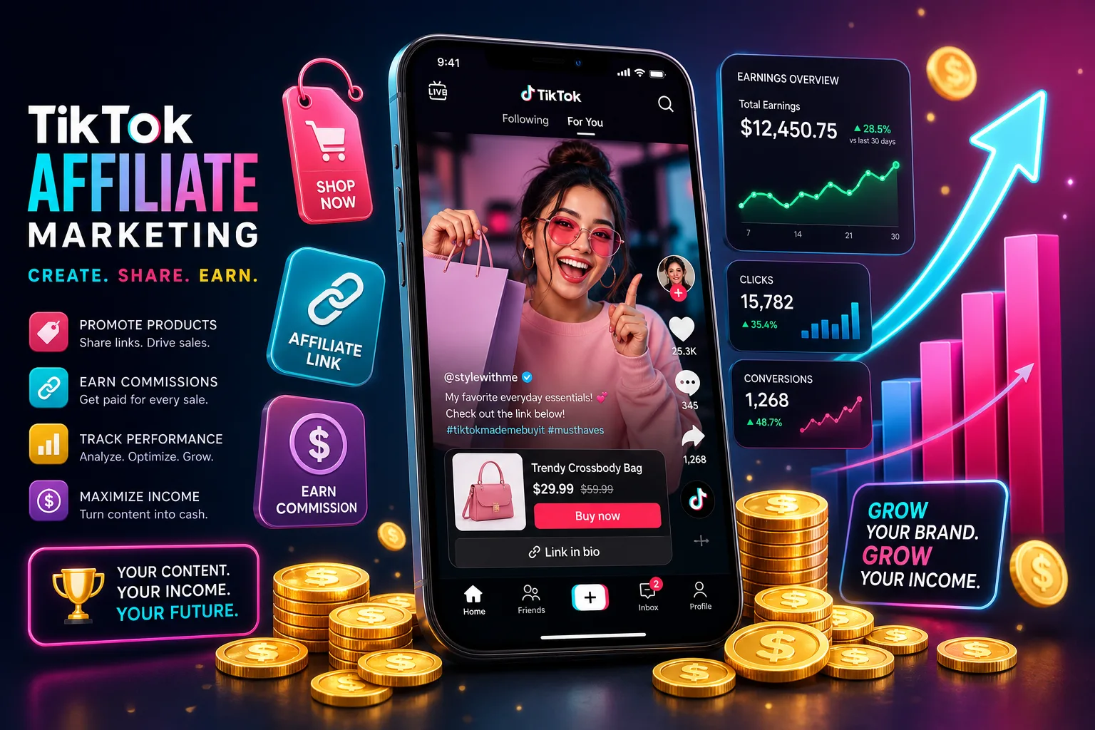 Affiliate TikTok Không Cần 1000 Follower: Hướng Dẫn Chi Tiết 2026