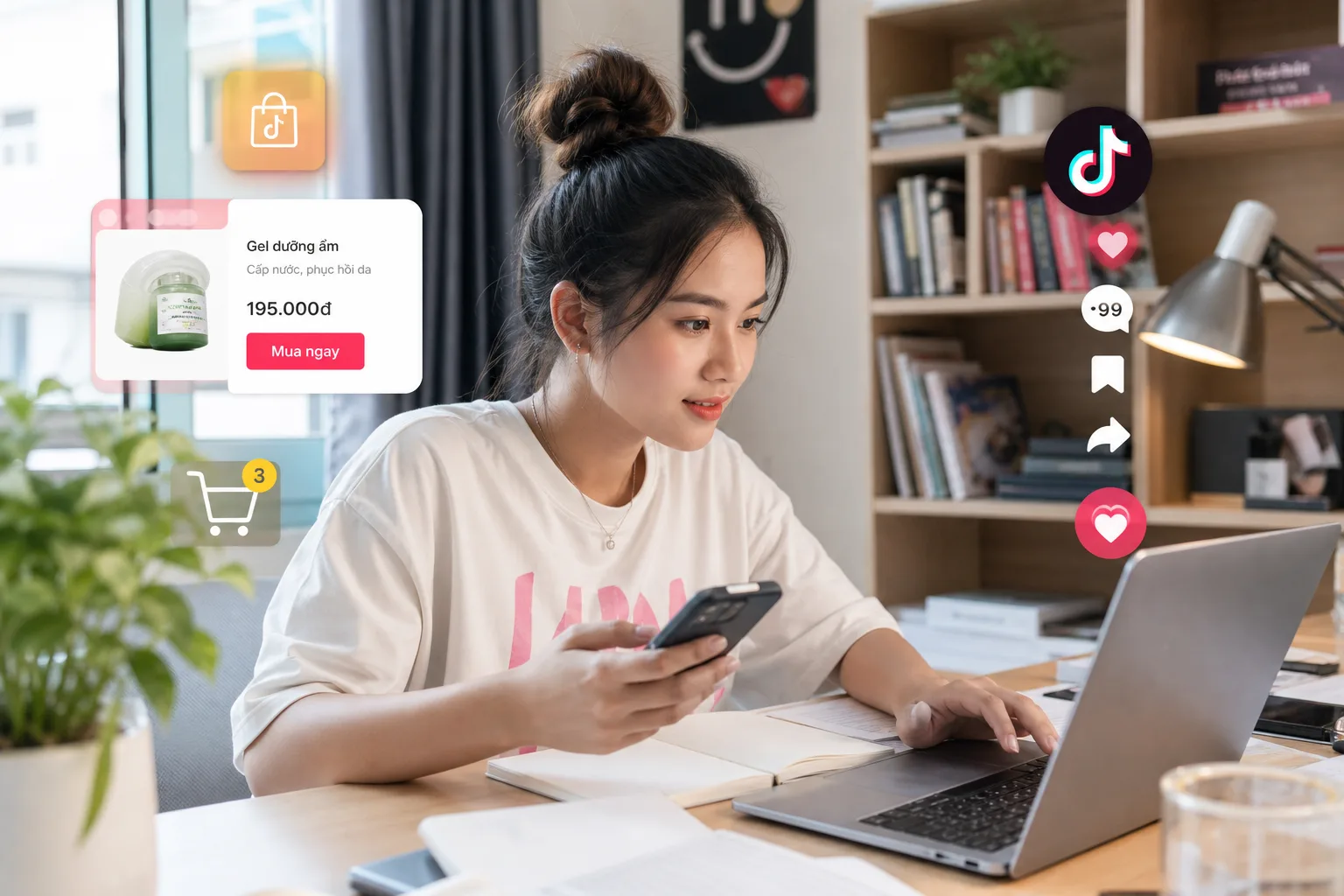 Affiliate TikTok Shop cho sinh viên: Cách bắt đầu và kiếm tiền