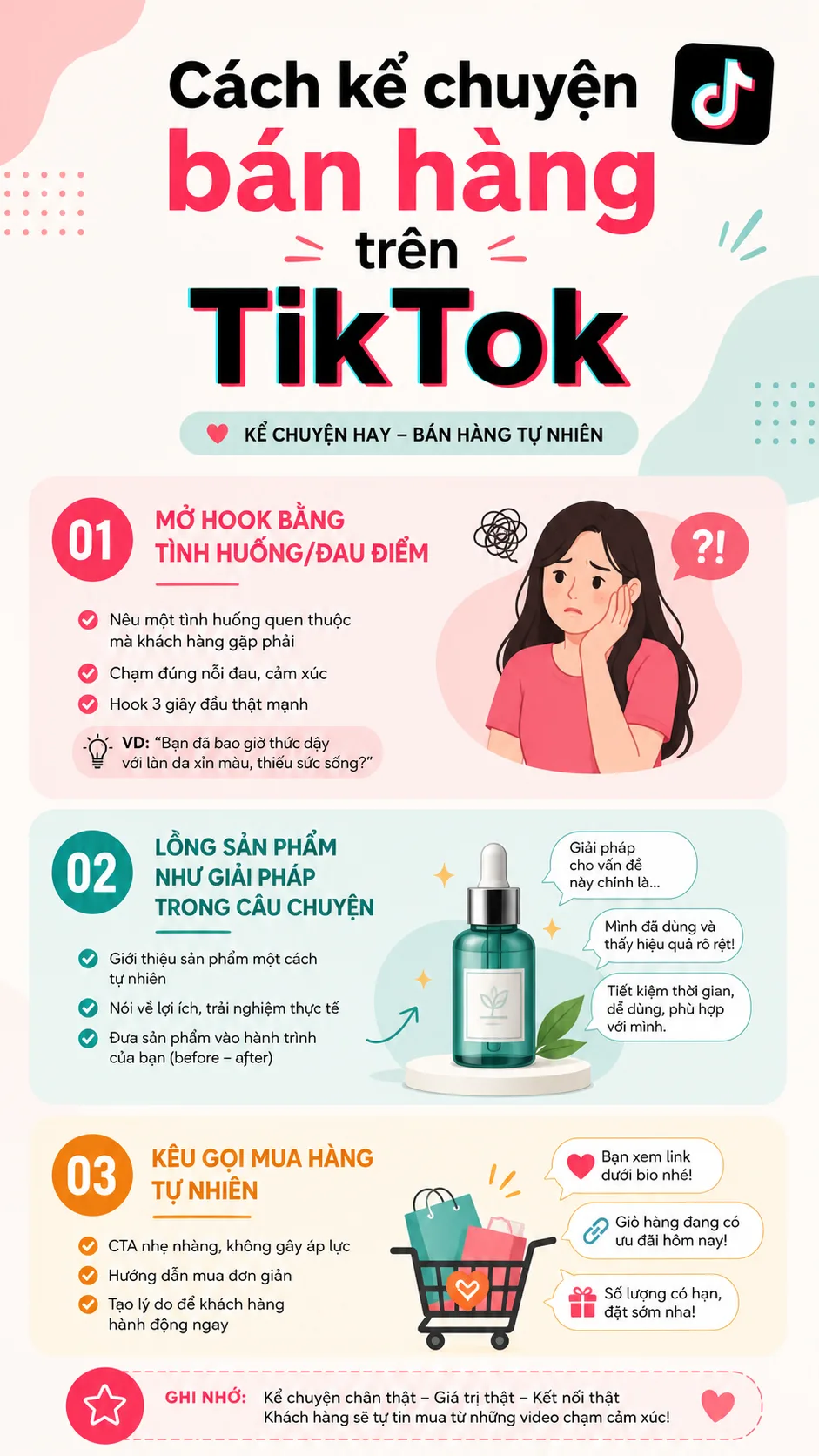 Cách lồng sản phẩm, giá trị và lời kêu gọi mua hàng mà không khiến video quá quảng cáo