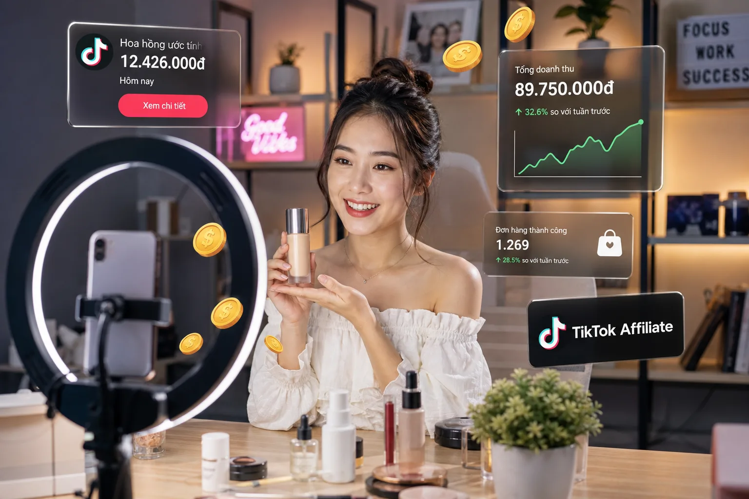 Kiếm Bao Nhiêu Tiền Từ TikTok Affiliate? Thu Nhập Thực Tế 2026