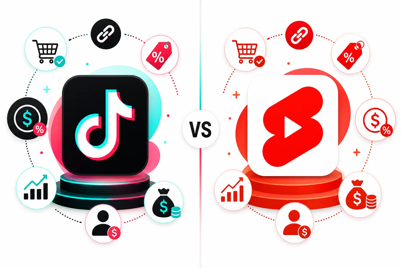 So Sánh TikTok Affiliate Và YouTube Shorts: Nên Chọn Nền Tảng Nào?