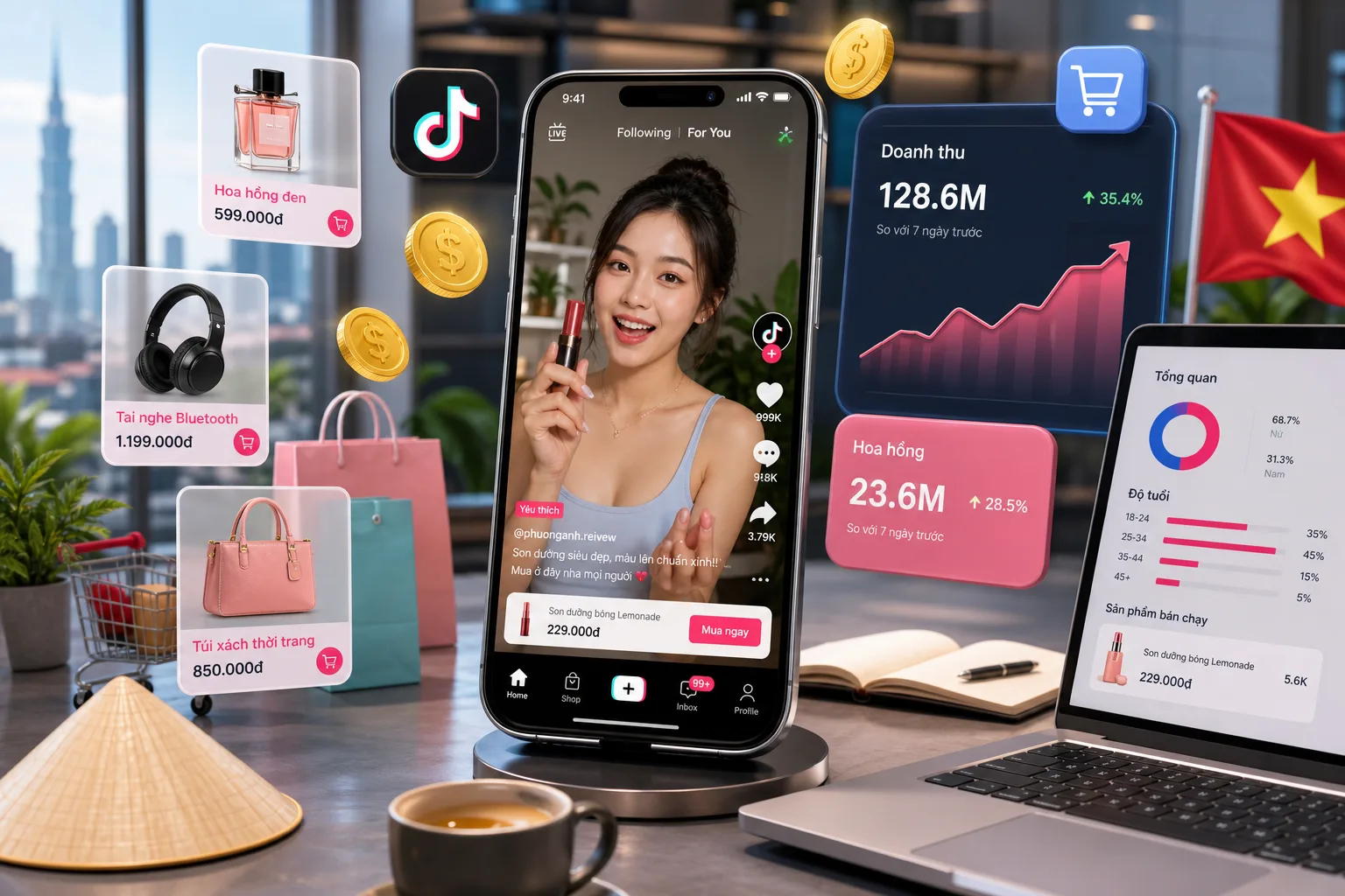 Thu Nhập Thụ Động Từ TikTok Affiliate: Cách Bắt Đầu, Tạo Nội Dung Và Tăng Doanh Thu Bền Vững