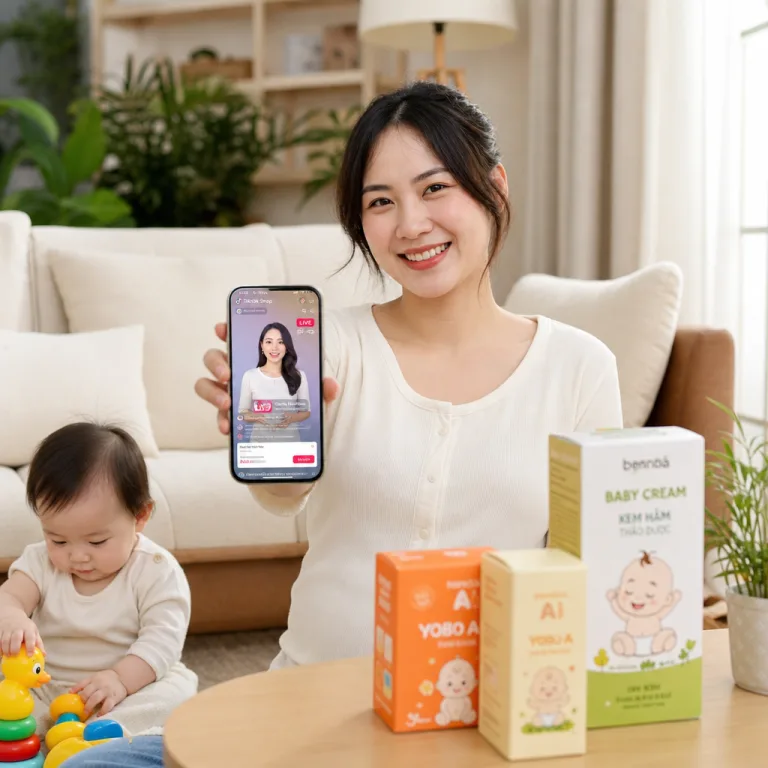 Affiliate TikTok Cho Mẹ Bỉm Sữa: Hướng Dẫn Kiếm Tiền Tại Nhà Từ A-Z