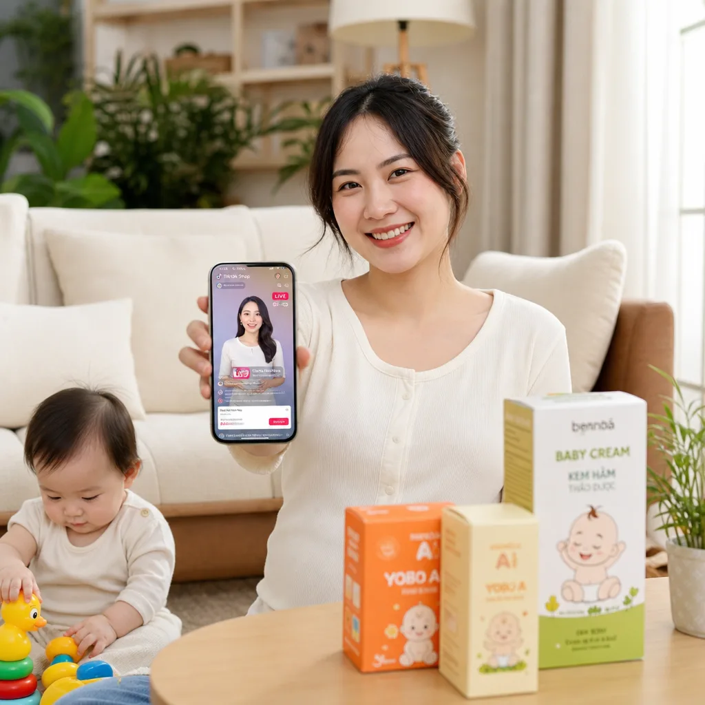Affiliate TikTok Cho Mẹ Bỉm Sữa: Hướng Dẫn Kiếm Tiền Tại Nhà Từ A-Z
