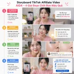 Công thức AIDA trong video TikTok Affiliate: Cách viết kịch bản chốt đơn