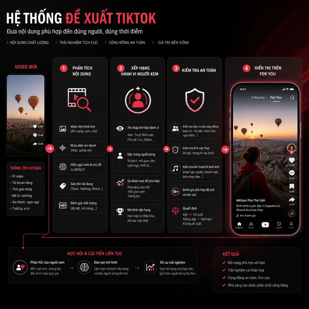 Thuật toán TikTok là gì và cách phân phối nội dung hoạt động ra sao?