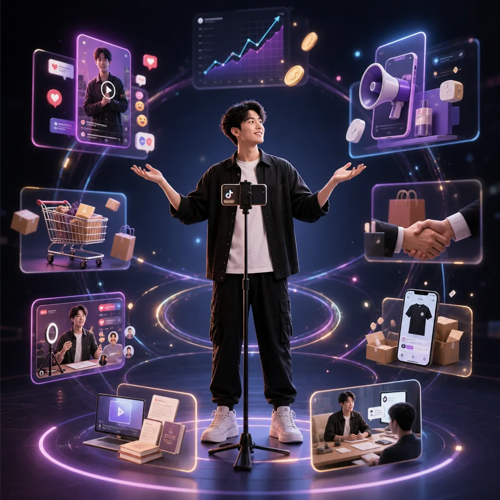 TikTok mở ra những nguồn thu nào trong thời đại kinh tế sáng tạo?