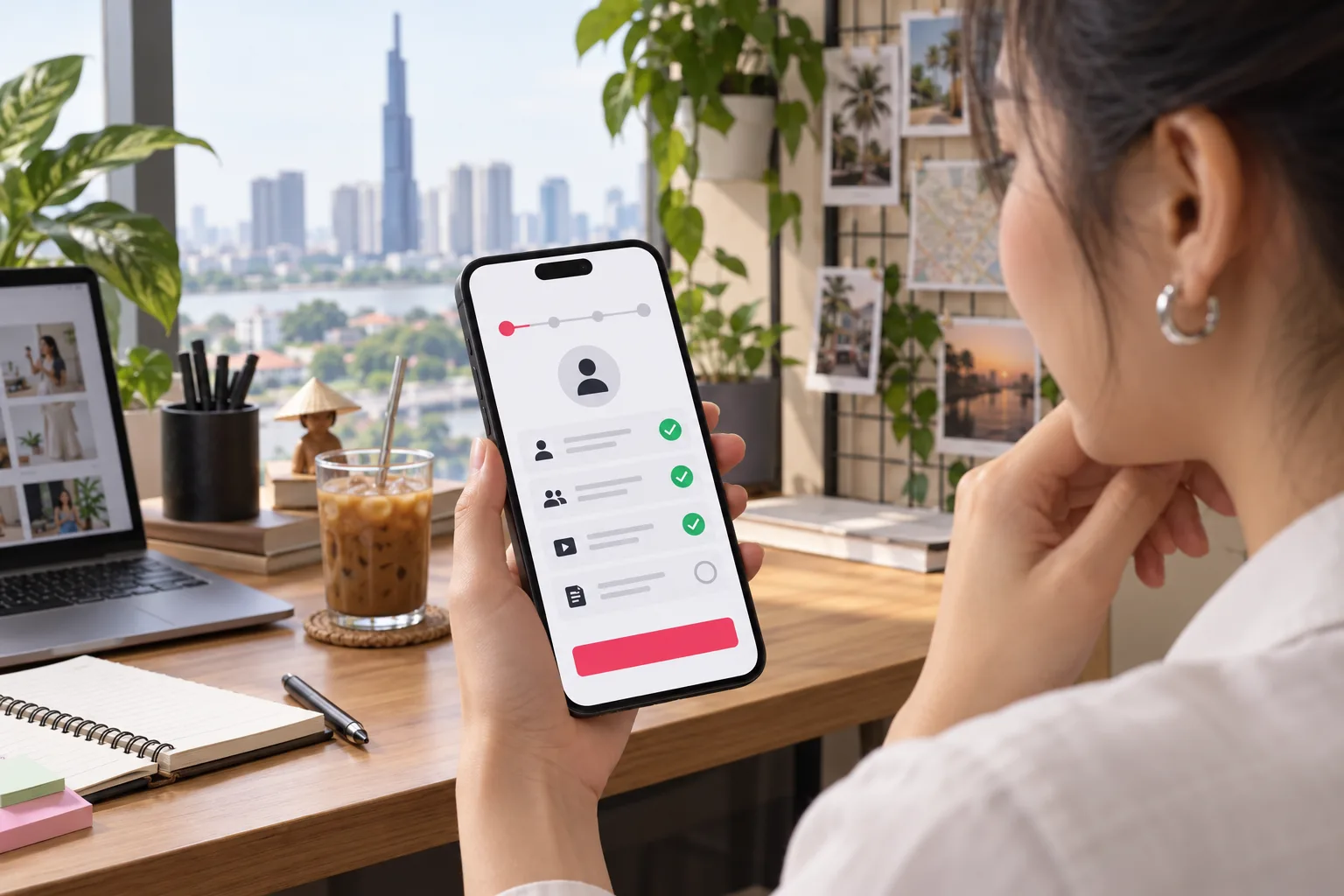 Kiểm tra khả năng đủ điều kiện và đăng ký tài khoản Nhà Sáng Tạo